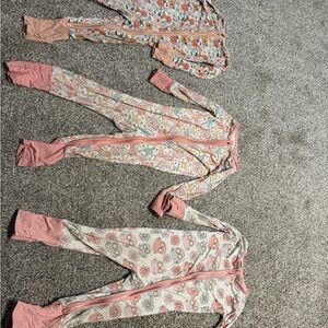 Floral and Patterned Little one shop Bamboo Baby Sleepers